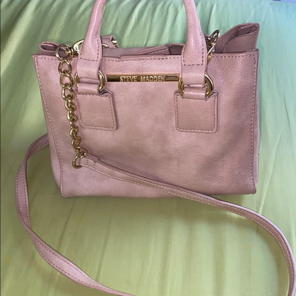 Steve Madden Mini purse (pink rose color )